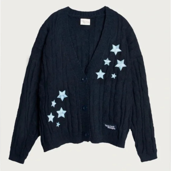 Taylor Swift Sweaters - Taylor Swift Size M L Cardigan Midnights Eras Tour Swiftie Christmas Present